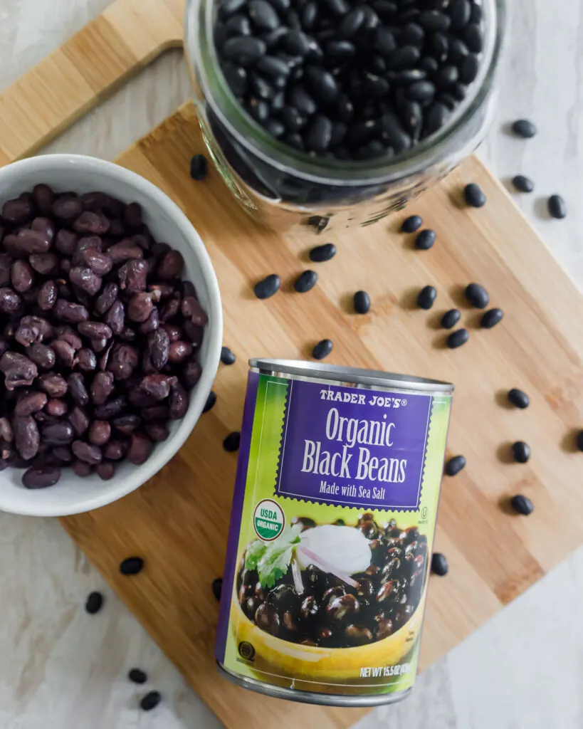 Canned black beans, dry black beans and pressure cooked black beans - can dogs eat all these type of black beans?